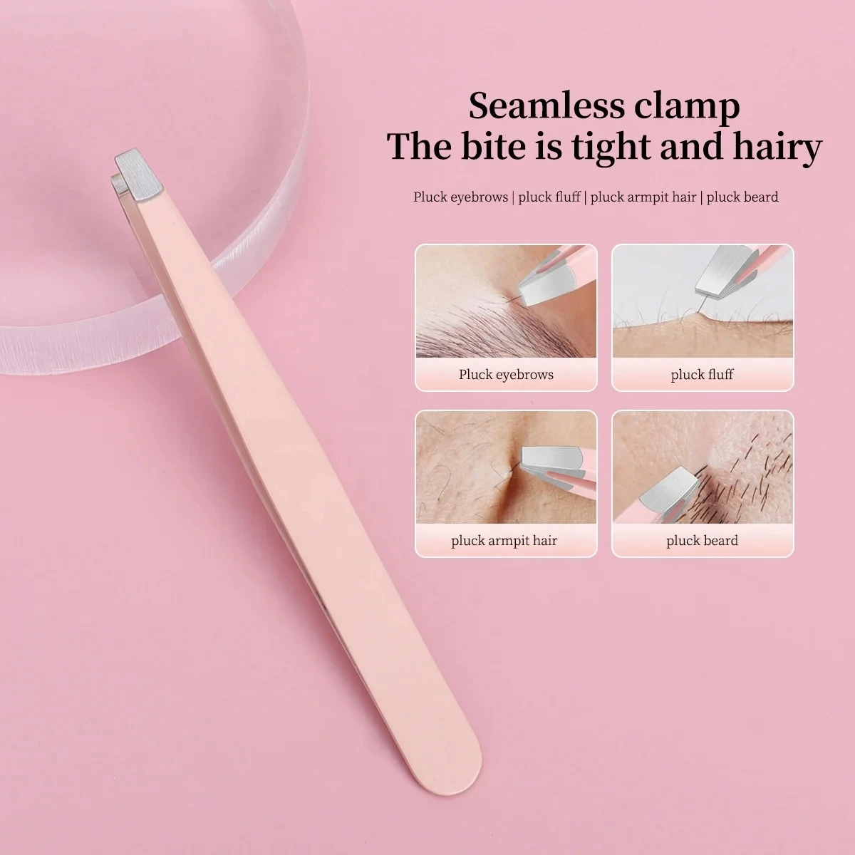 Makeup Stainless Steel Eyebrow Trimmer Eyebrow Razor Set With Eyebrow