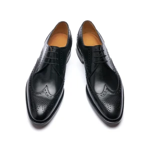 Professional Customize Luxury Leather Derby Dress Shoes for Men Formal Business Shoes