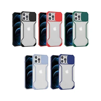 Transparent TPU PC Matte phone case Window For IPhone 15Pro Max Shockproof Cell Phone Case