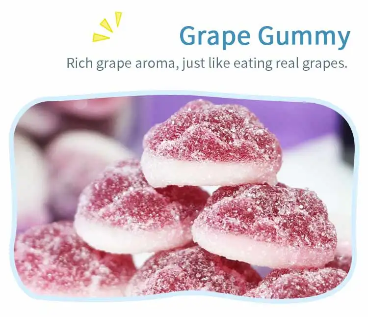 Bulk Wholesale Assorted Sugar Coated Candy Gummies Supplier Fruity