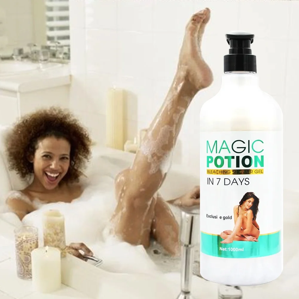 glutathione original skin whitening soap by magic potions Gluta White Body Wash 750ml