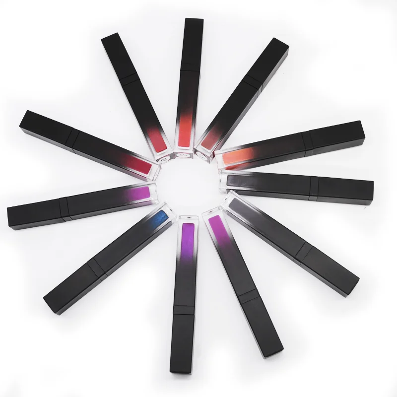 Частная этикетка веганские водонепроницаемые долговечные матовые Жидкие помады