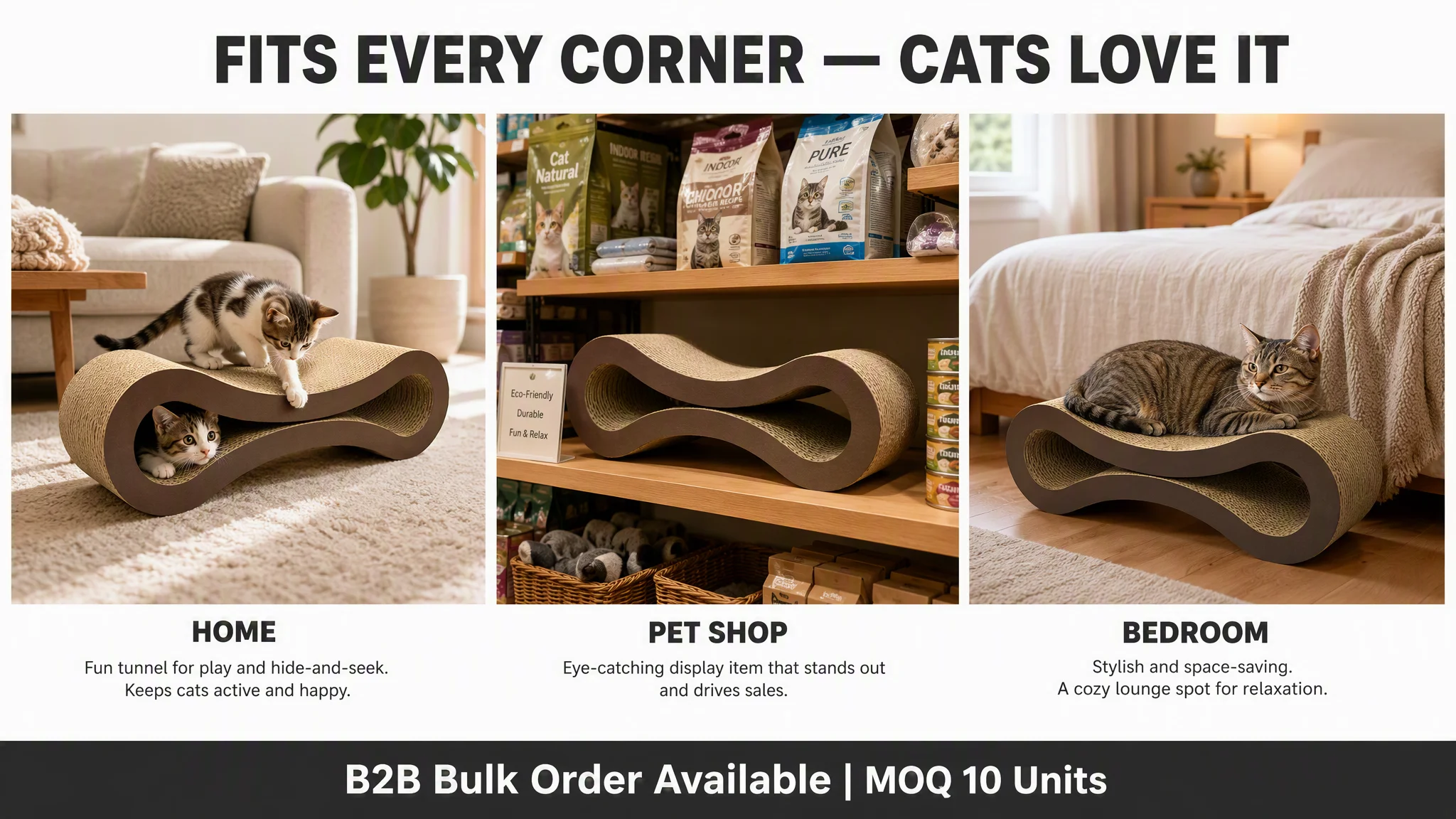 Cat Scratcher No Shedding Thick Corrugated — Product details 3