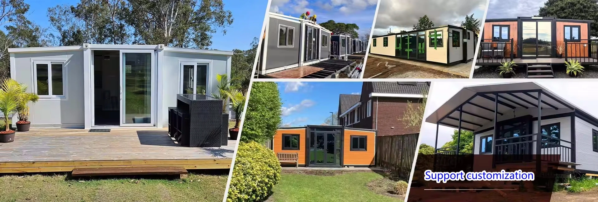 Granny Flat Prefab Villa Expandable Container House 40Ft 20Ft ...