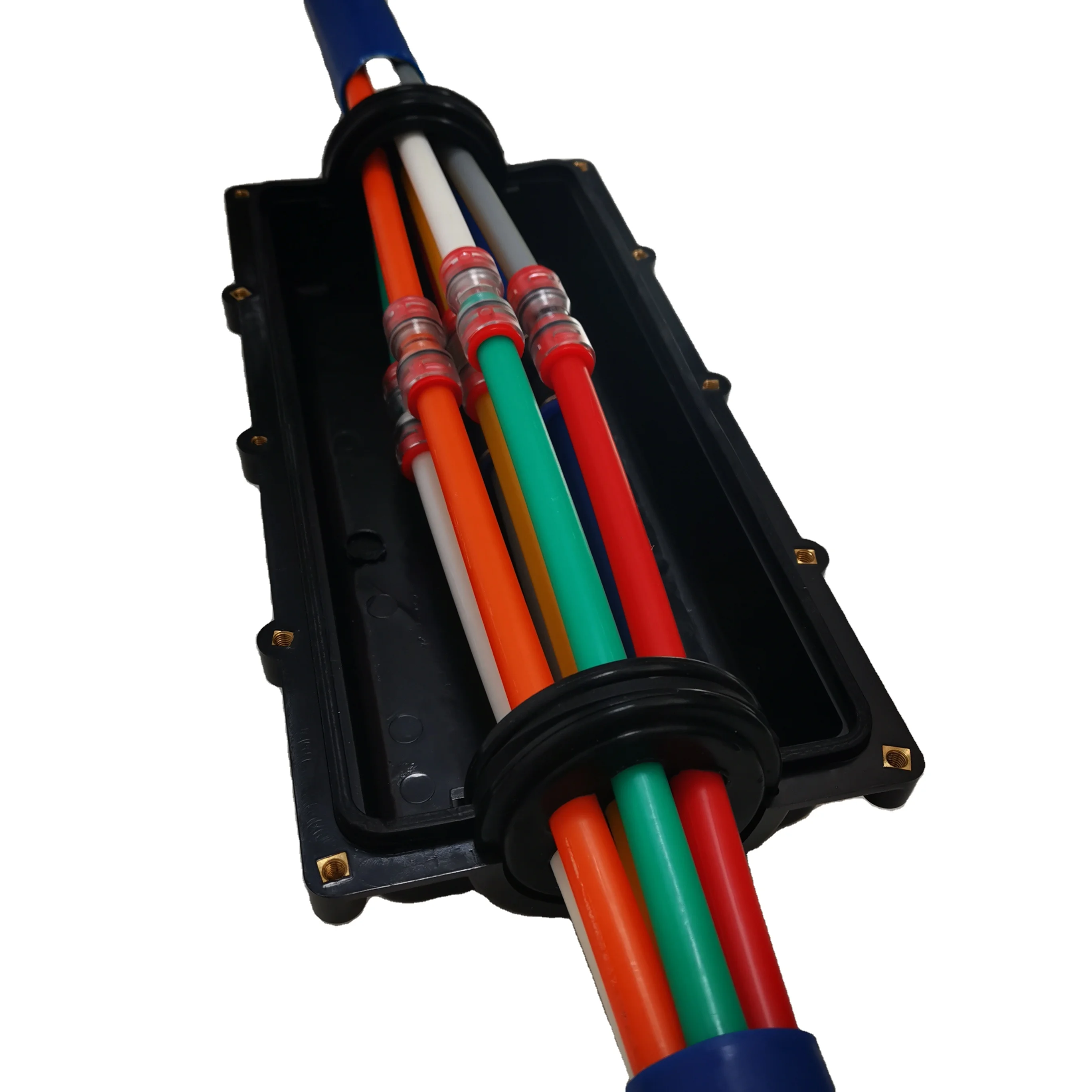 FTTH Micro Tube Distribution Closure Micro  Branch Cable Distribution Closure For Protect Micro Duct Jointing Applications