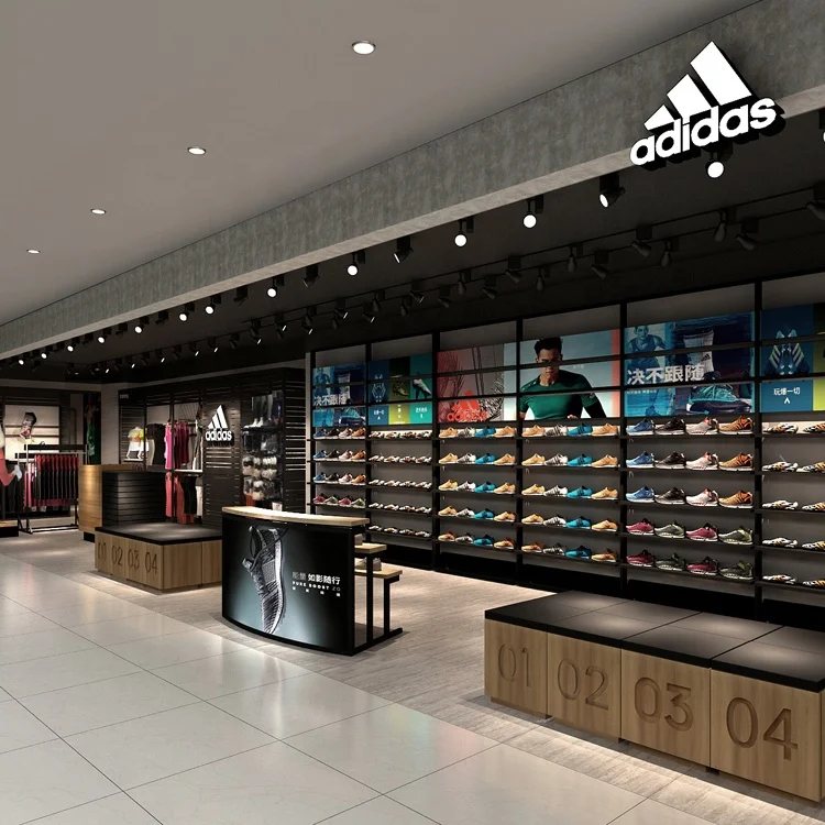 Source Professional Sport Shop Interior Design Retail Display Shop