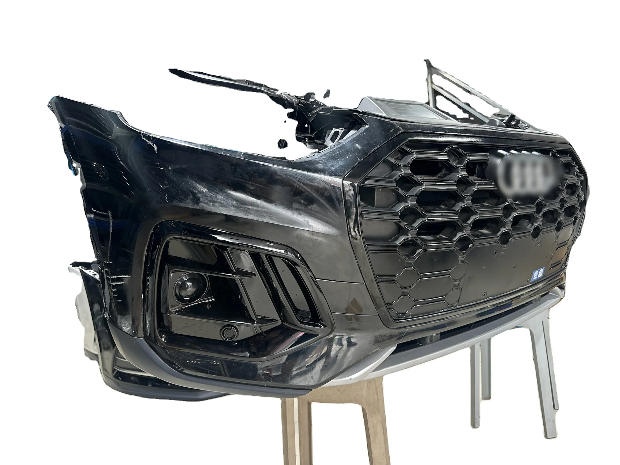 2021-2023 for Audi Q5 RSQ5 Auto Performance Parts Set High Quality Durable Plastic Front & Rear Bumpers & Grille Body Kit