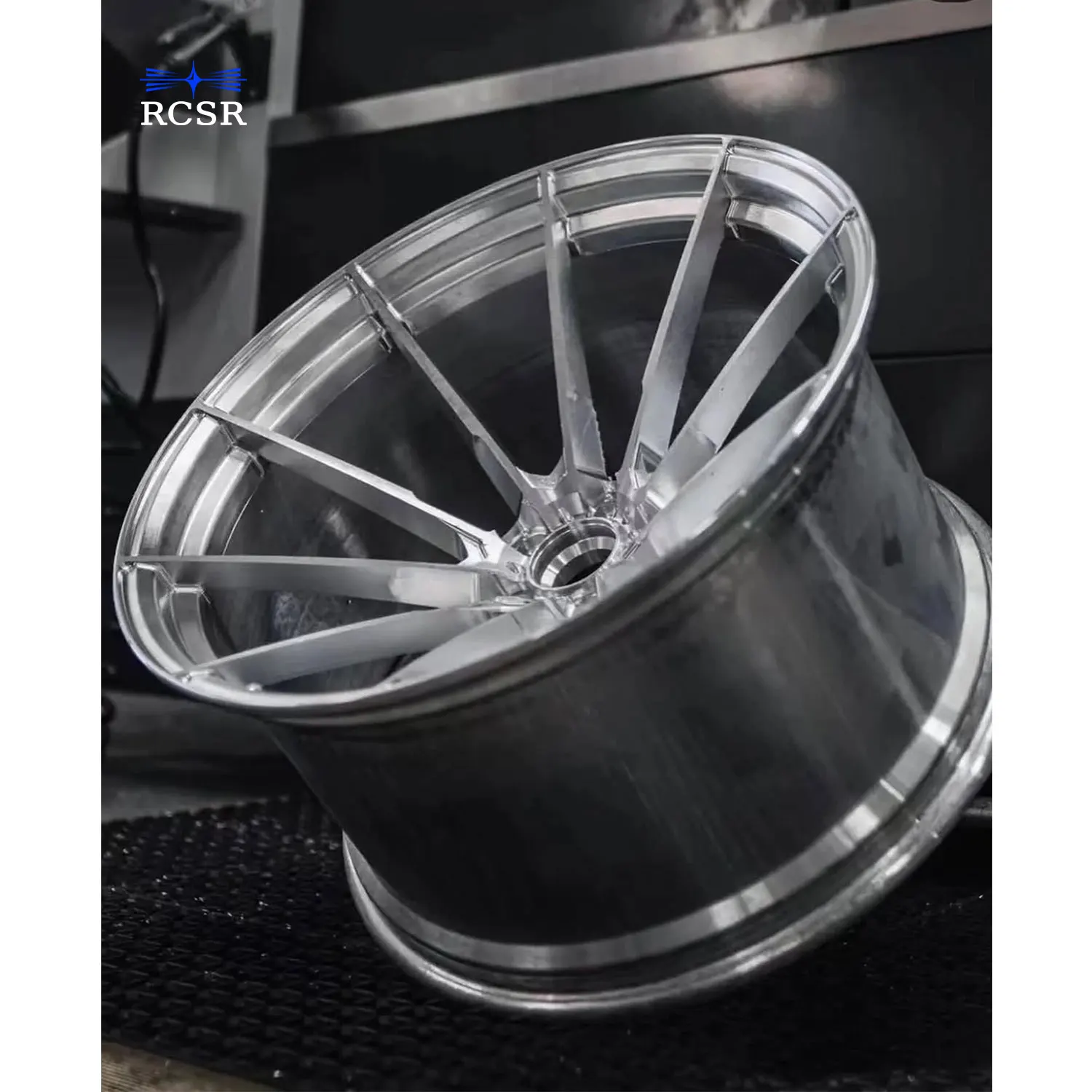 RCSR Customize Concave Forged Wheels 5X112 5X130 5*120 5*114.3 Alloy Forging Supercar Inch Chrome Aluminium Car Alloy Rims