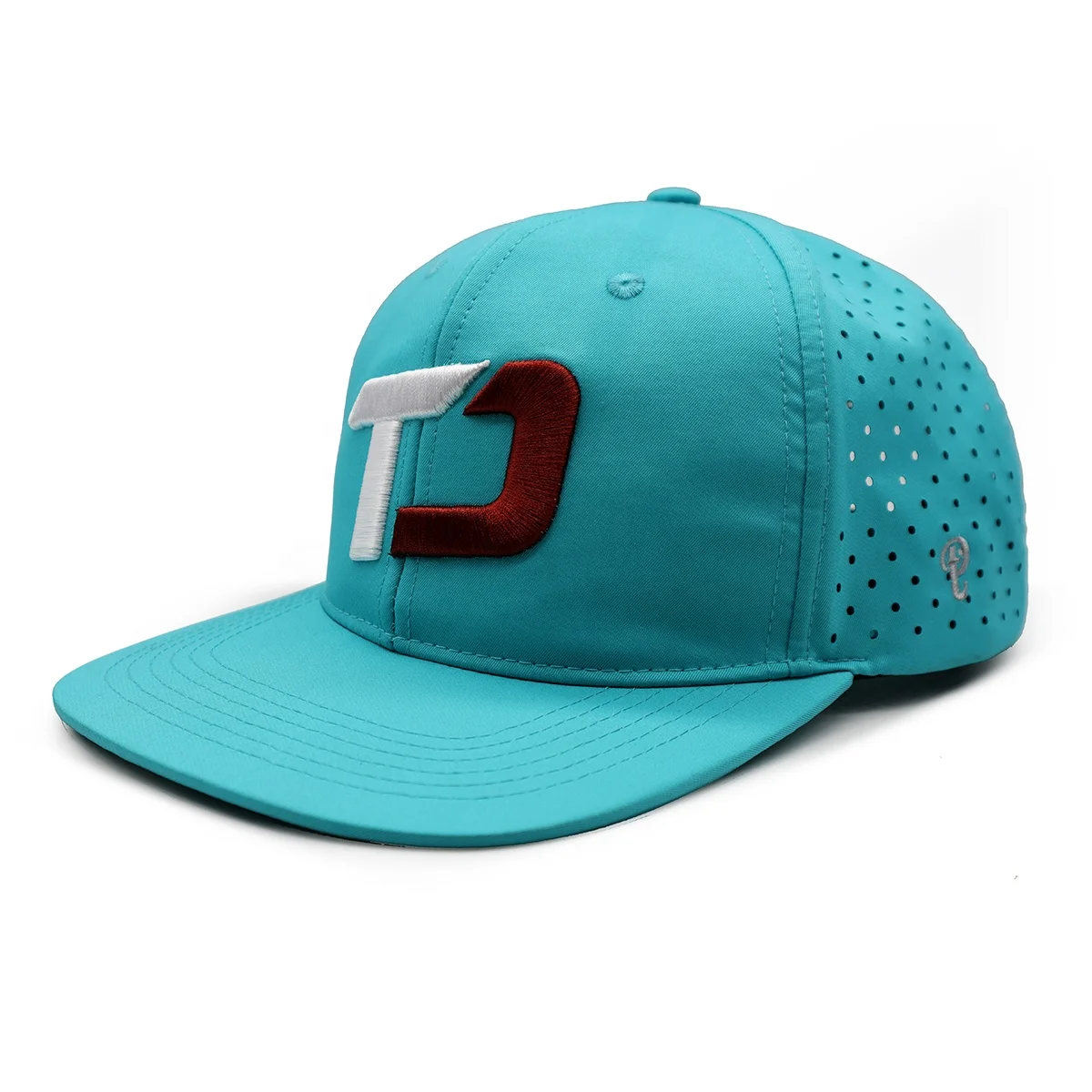 Waterproof Dry Fit Mens Golf Hydrophobic Perforated 6 Panel Summer