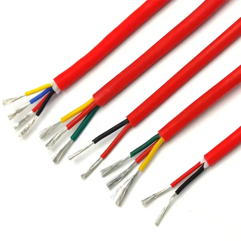Rubber silicone Flexible cable High and Low Temperature Resistant Wire