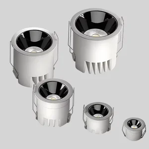 Mini Lighting Decorative Dimmable COB Recessed Ceiling Spot Light Fitting Commercial Indoor LED Downlight for Warehouse 50000