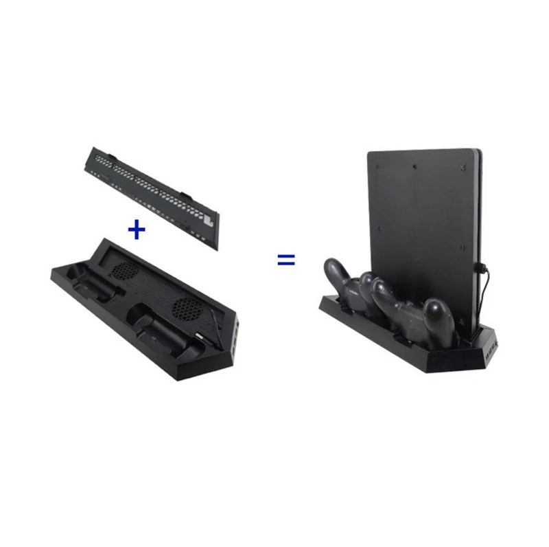 Горячая Распродажа двойной контроллер док-станция подставка для консоли держатель охлаждающий вентилятор