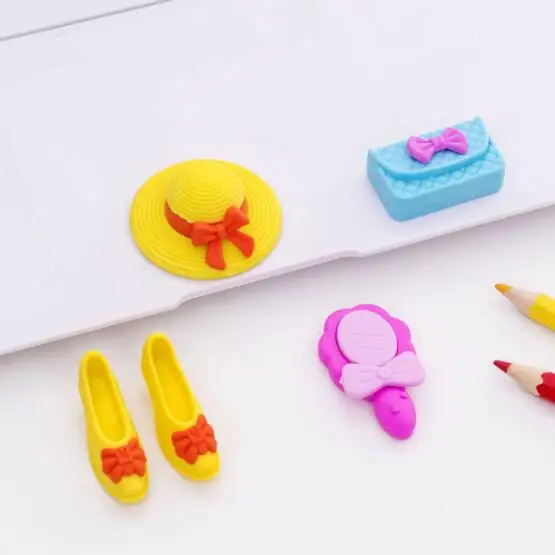 Шляпа туфли на высоком каблуке сумочка набор для девочек канцелярские товары студентов оптовая продажа