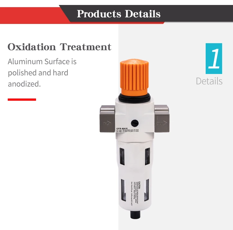 Pneumatic Air Preparation Ofr Maxi Filter Regulator Air Source ...