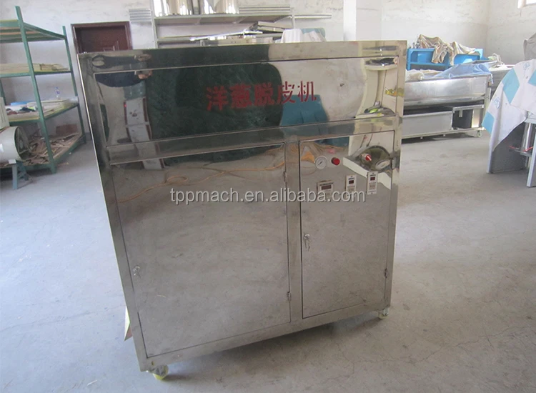 Automatic green onion skin peeler industry sale onion peeling machine