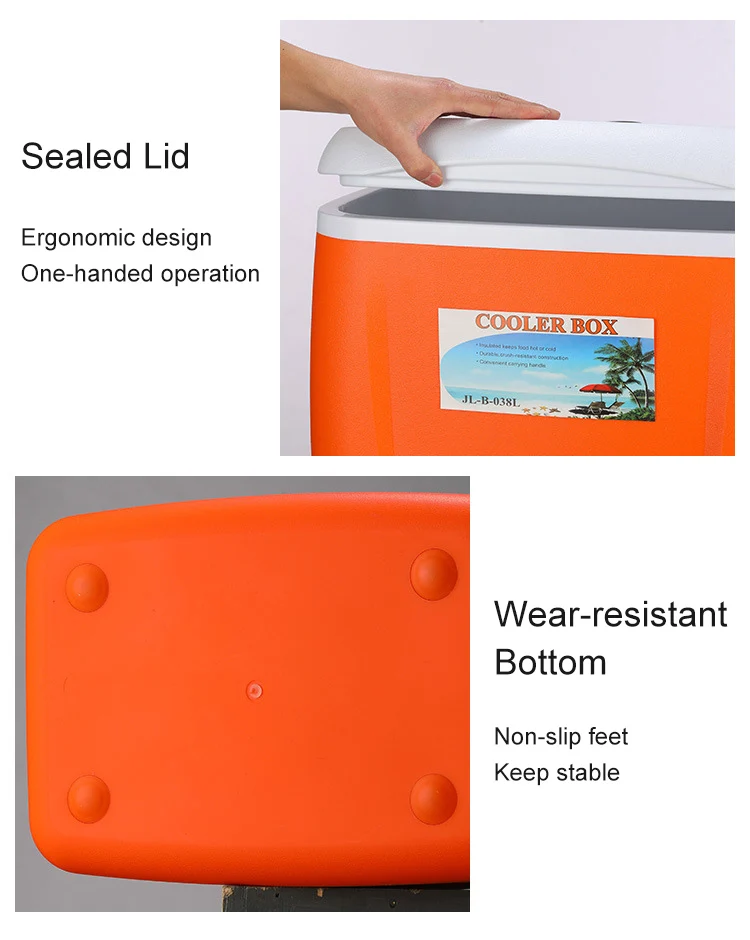 Wholesale Cooler Box Portable Ecofriendly Insulated Reusable Durable