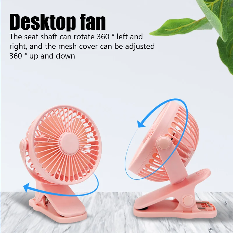 Mini Usb Electric Fan, Portable, 4000mAh - detail 16