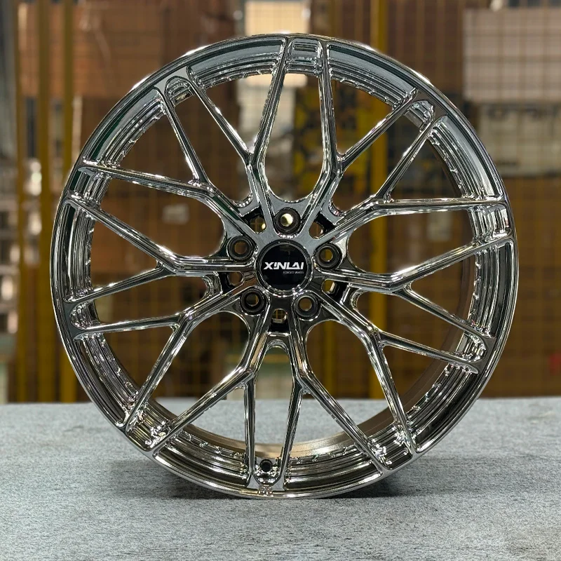 XL Monoblock Chrome Deep Dish Concave Custom Forged Wheel 5x114.3 5x120 5x112 Car Alloy Wheels 18 19 20 21 22 23 Inch Rim - Image 6