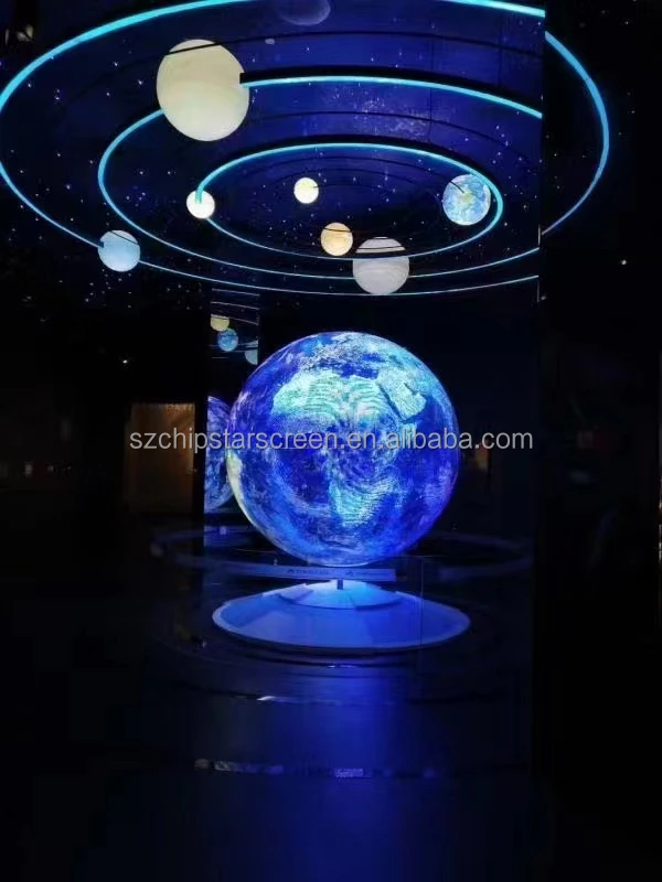 Indoor Sphere LED Display - High Resolution & Full Color