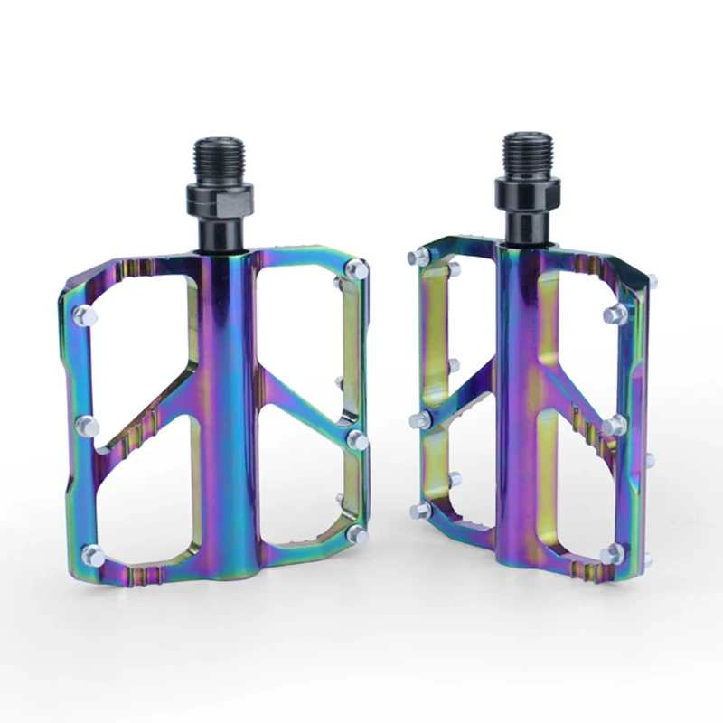 Pédales Plates RockBros Ultralégères En Alliage Aluminium - Pour VTT, BMX, Route - Lot De 2