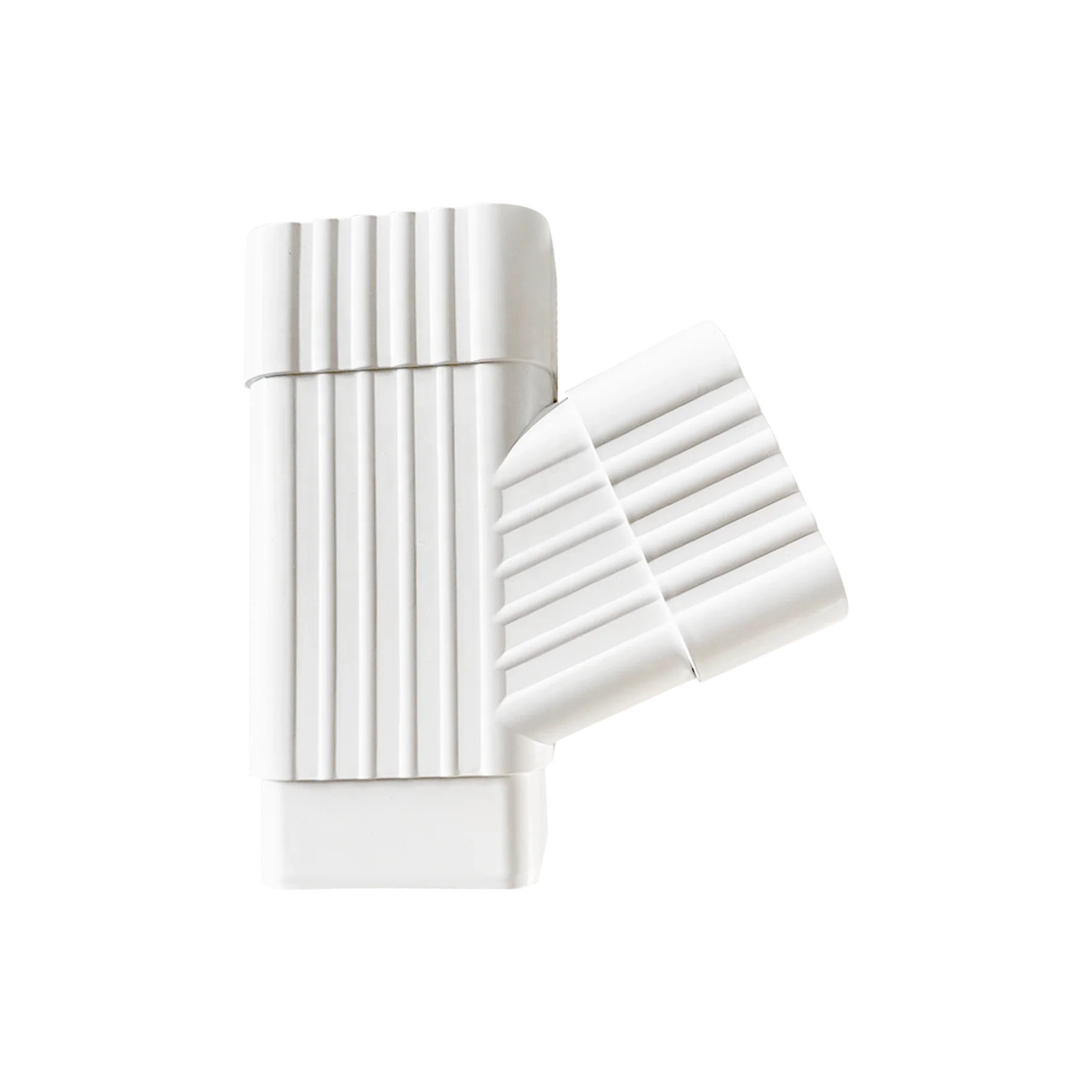 Free Sample PVC Gutter Fittings Rain Water Collector  Prices 90 Inside Conner