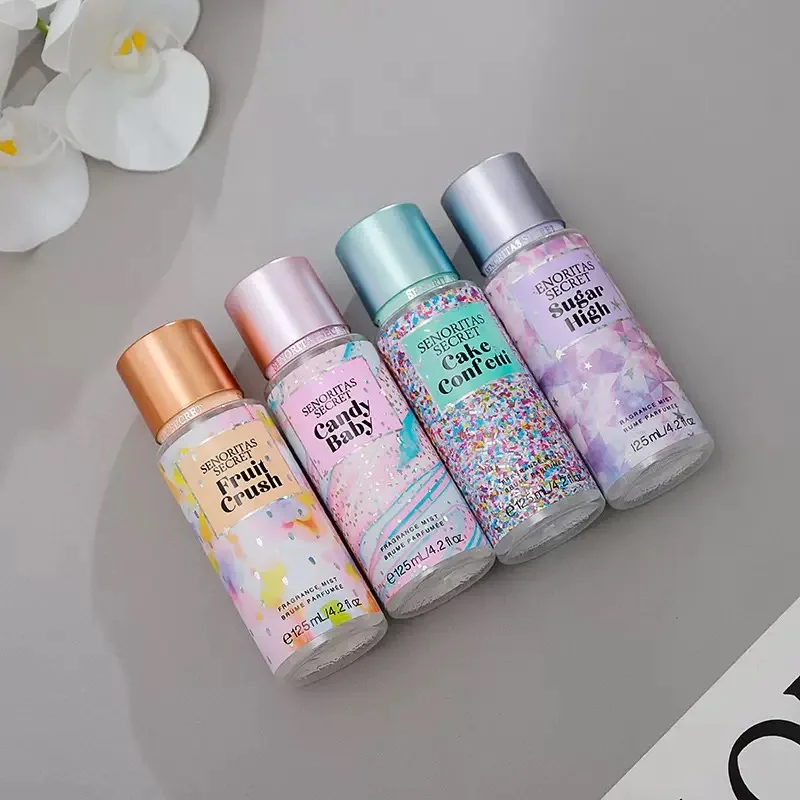 She Is Victoria Style Fresh Floral Body Spray Bottle Perfume Box