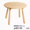 Huile de cire pour bois de table ronde