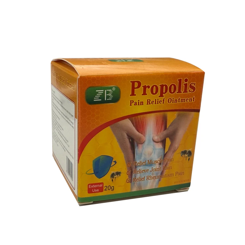 ZB Propolis Cream Joint Pain Chinese Herbal Bone Knee Pain Cream Neck Best Muscle Pain Relief Cream 20g