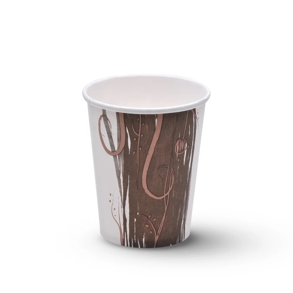hot selling china cheap vending machine tea milk shake color custom logo 7oz paper coffee cups