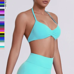 Women's Lightweight Breathable Sports Bra Quick-Drying Seamless Fitness Yoga Bra with Beautiful Back Plus Size Available