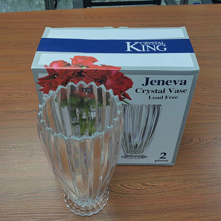 NORDBOHM Crystal 花瓶？ LAUSITZER クリスタル NORDBOHM 切子 花瓶 - メルカリ