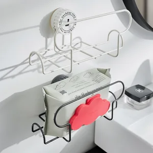 NEW Iron Made Paper Towel Holder Kitchen Wet Wipe Storage Rack  Tissue Box Face Towel Organizer for Home