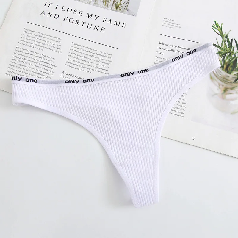 0.1$ Sample Cotton Women G-String Thong