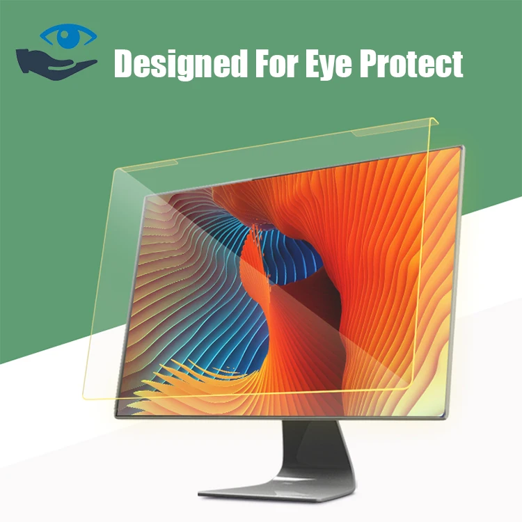 12.5inch 65inch Hanging Transparent Acrylic Anti Blue Light Protective ...