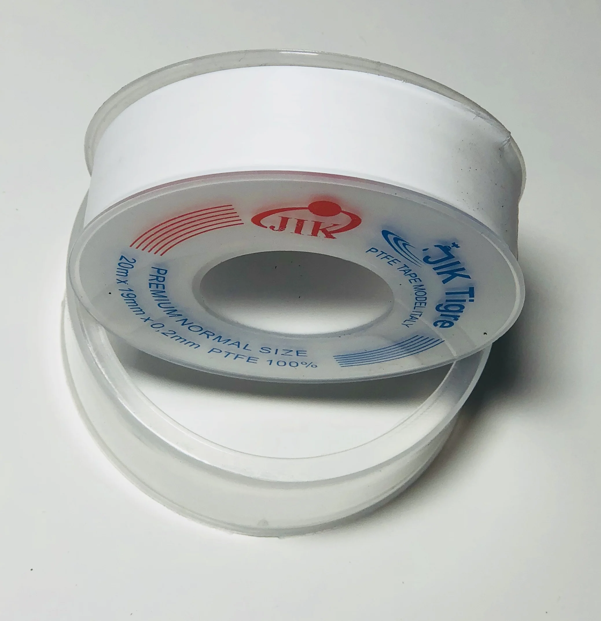 Transparent 19mm Spool and Cap PTFE Tape for  Seal Tape for Pump Fittings Valves Pipes for Various Sealing Needs