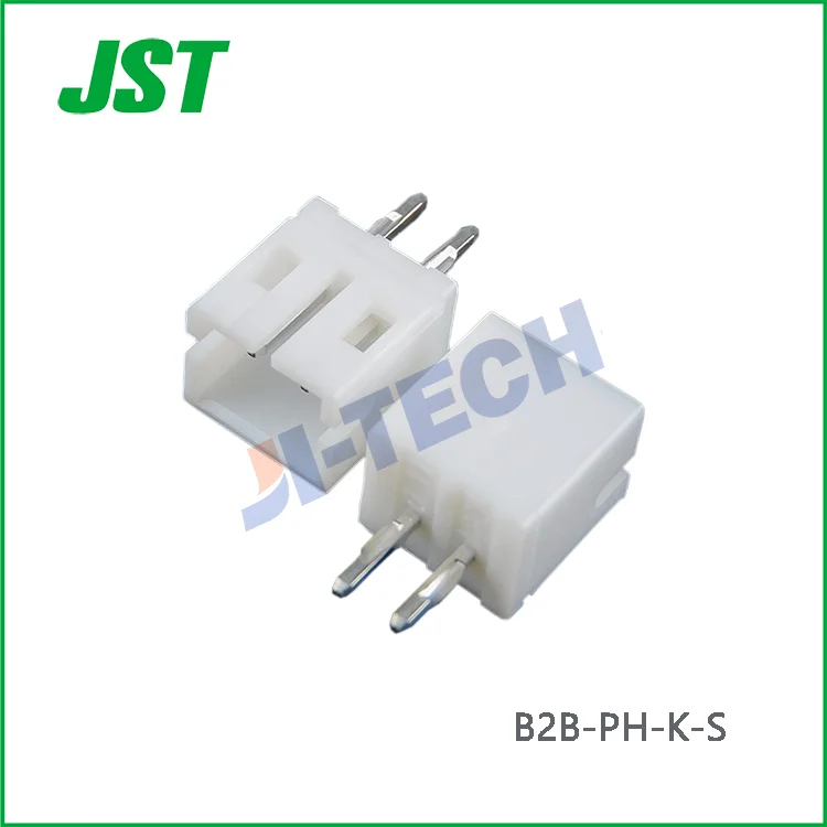 Jst 2.0mm Pitch PH Series 2 Pin Wafer Connector B2B-PH-K-S(LF)(SN) Wire to Board Connector for Power