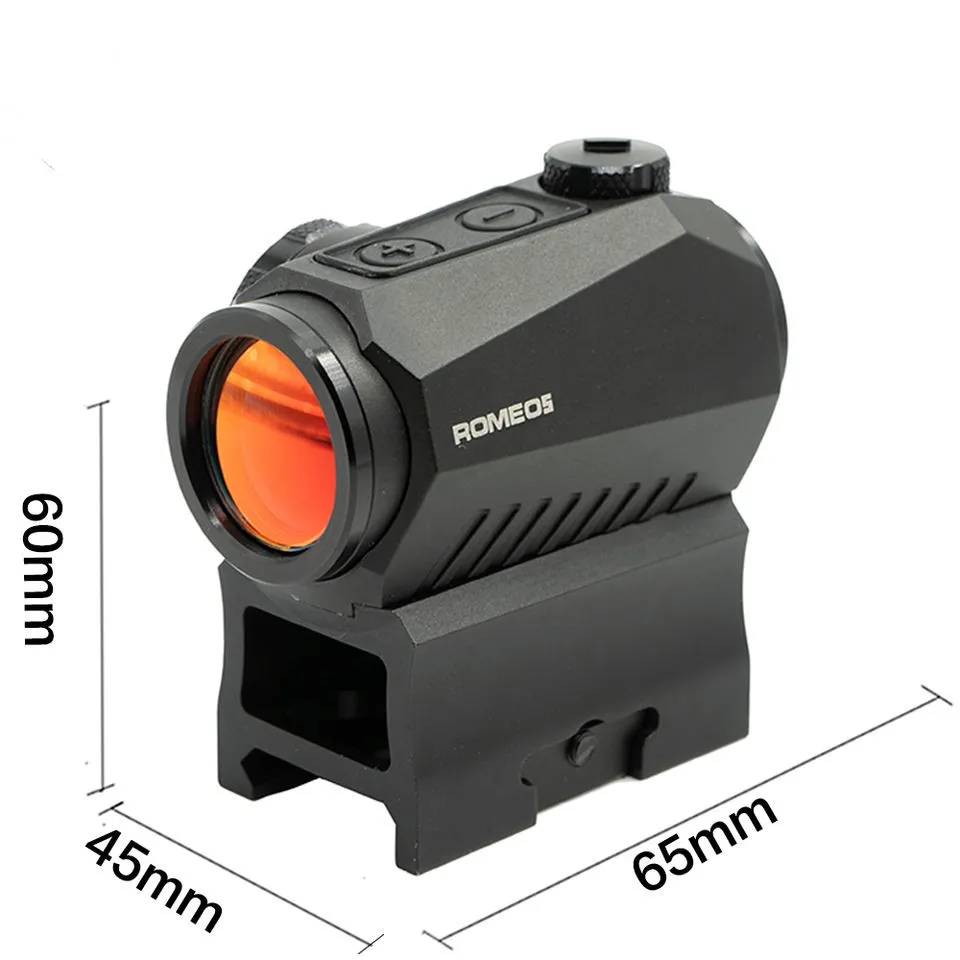 Hunting Optics Sight Tactical Reflex Scope 1x20mm Romeo 5 Red Dot Sight ...