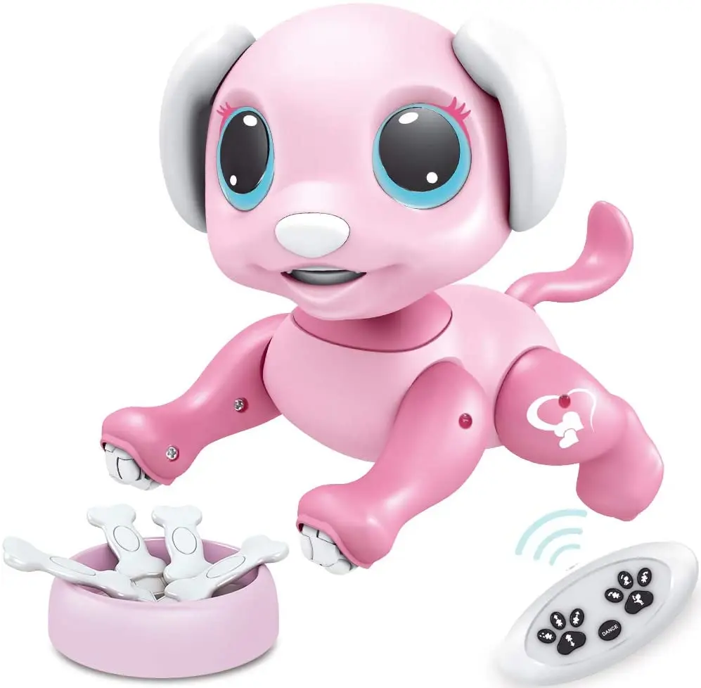 Remote Control Robot Dog Toy RC Interactive Intelligent Walking Dancing 