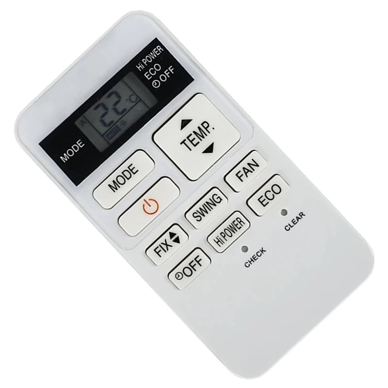 RBC-ASX11E-C Remote Control Fit for Toshiba air Conditioner / Compatible RAS-07BKV-E 077SKV-E6 Controller Replace