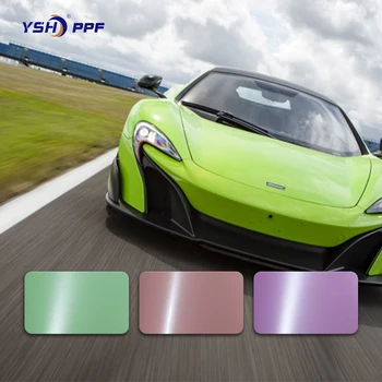 Guangzhou car pvc car wrap film roll carton car color changing films