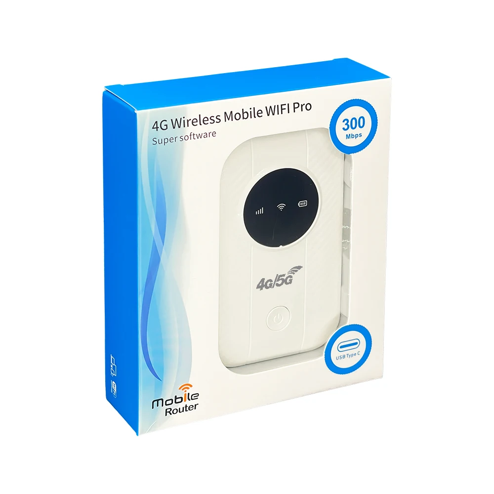 Routeur 4G WiFi Portable Déverrouillé - 150 Mbps - Noir