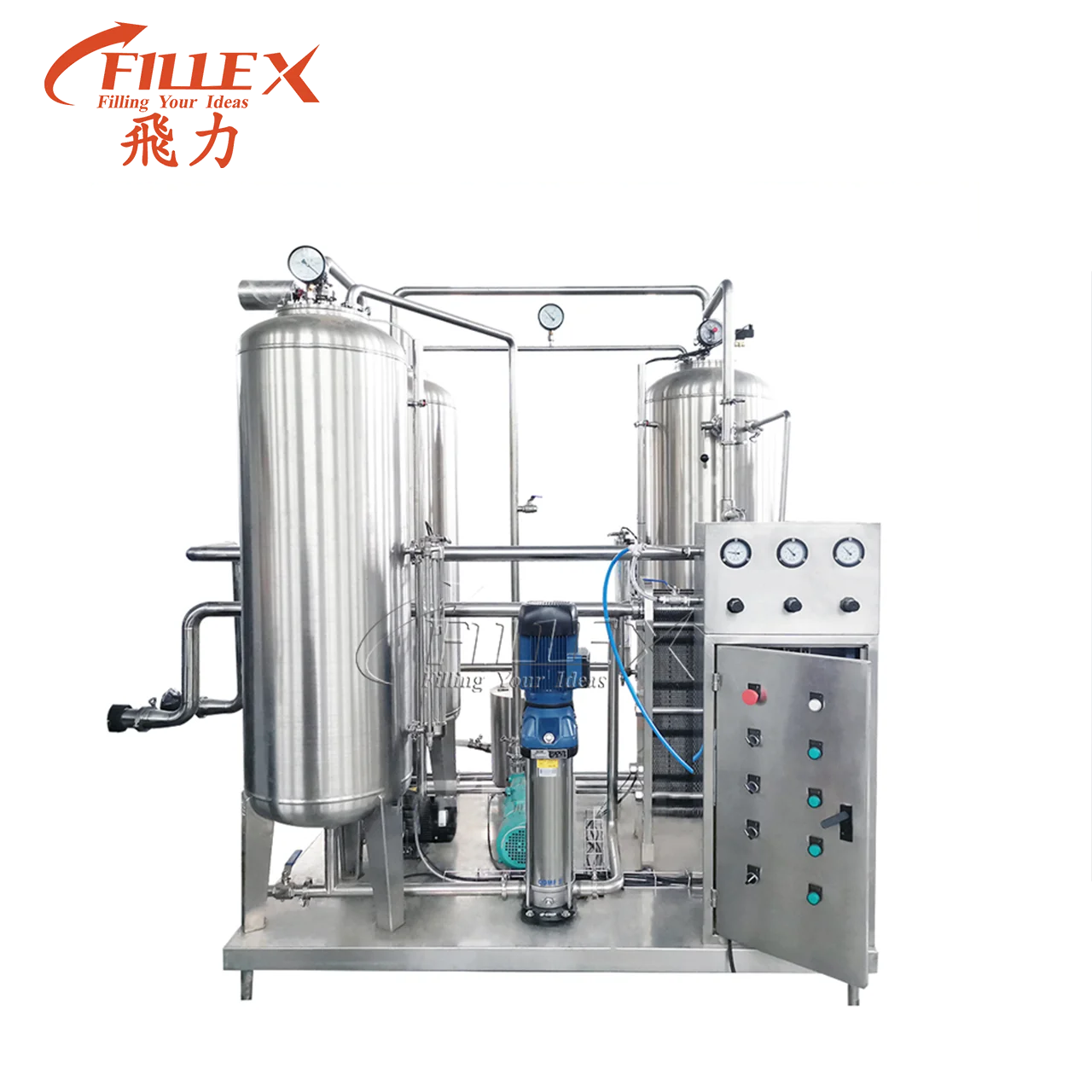 Машина для смешивания газированных напитков CO2, карбонатор для напитков