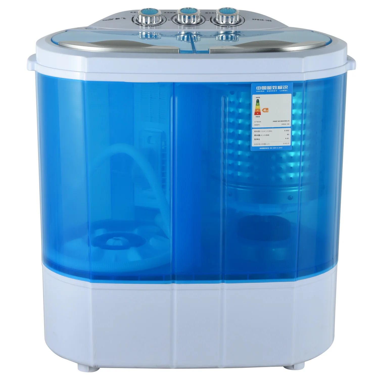 Semi-Automatic Portable Mini Twin Tub Washing Machine