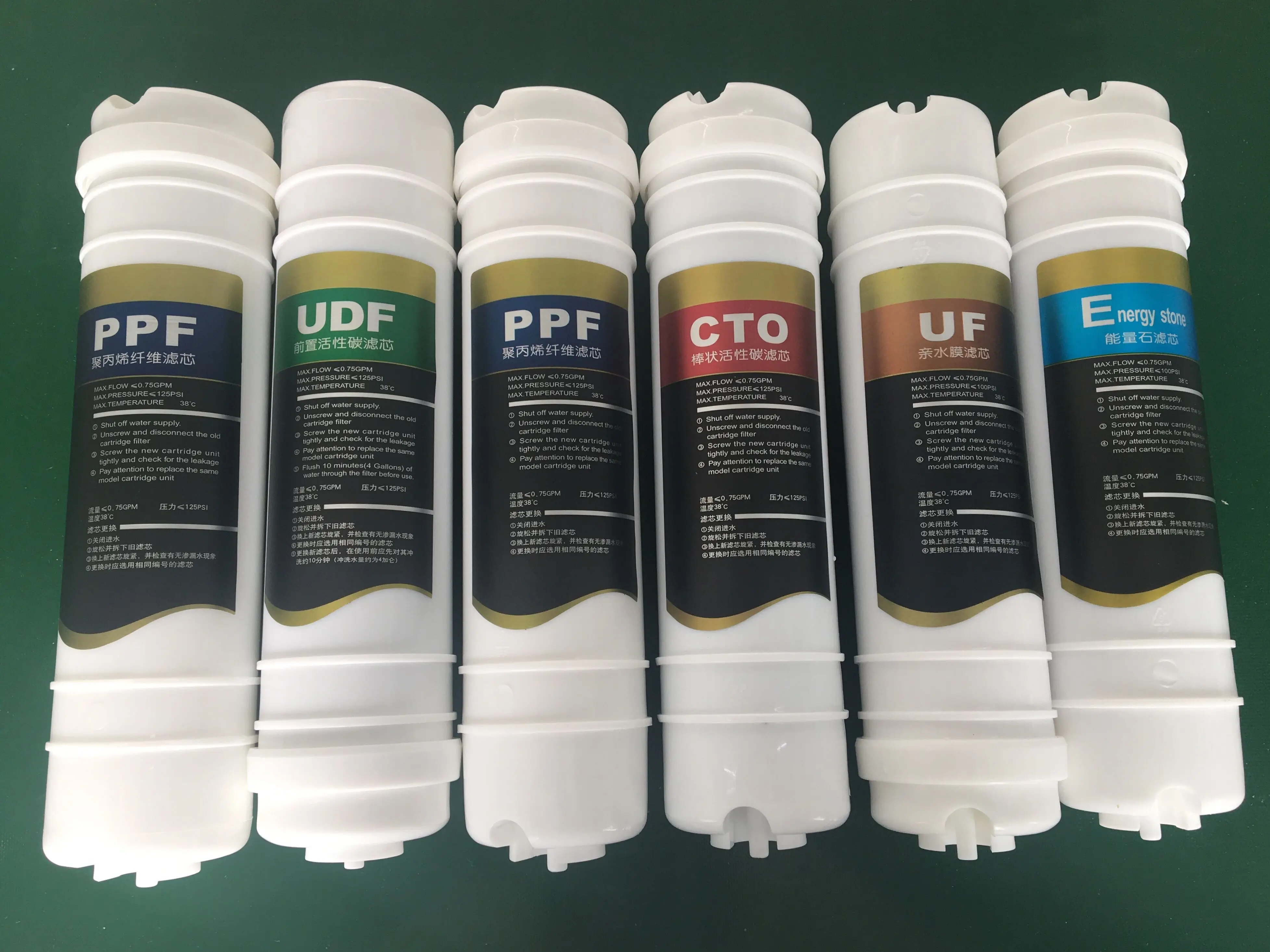 Factory Price Korea Style Inline 0.1 Micron Water Filters Cartridge / Element Buy 0.1 Micron