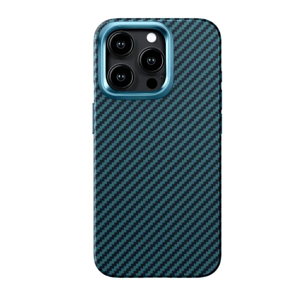 Funda de teléfono de fibra de aramida para iPhone 15 14 13 12 11 7 Xr Xs Max Pro Plus simple negocio amigable con la piel anti caída Sjk480 Laudtec  