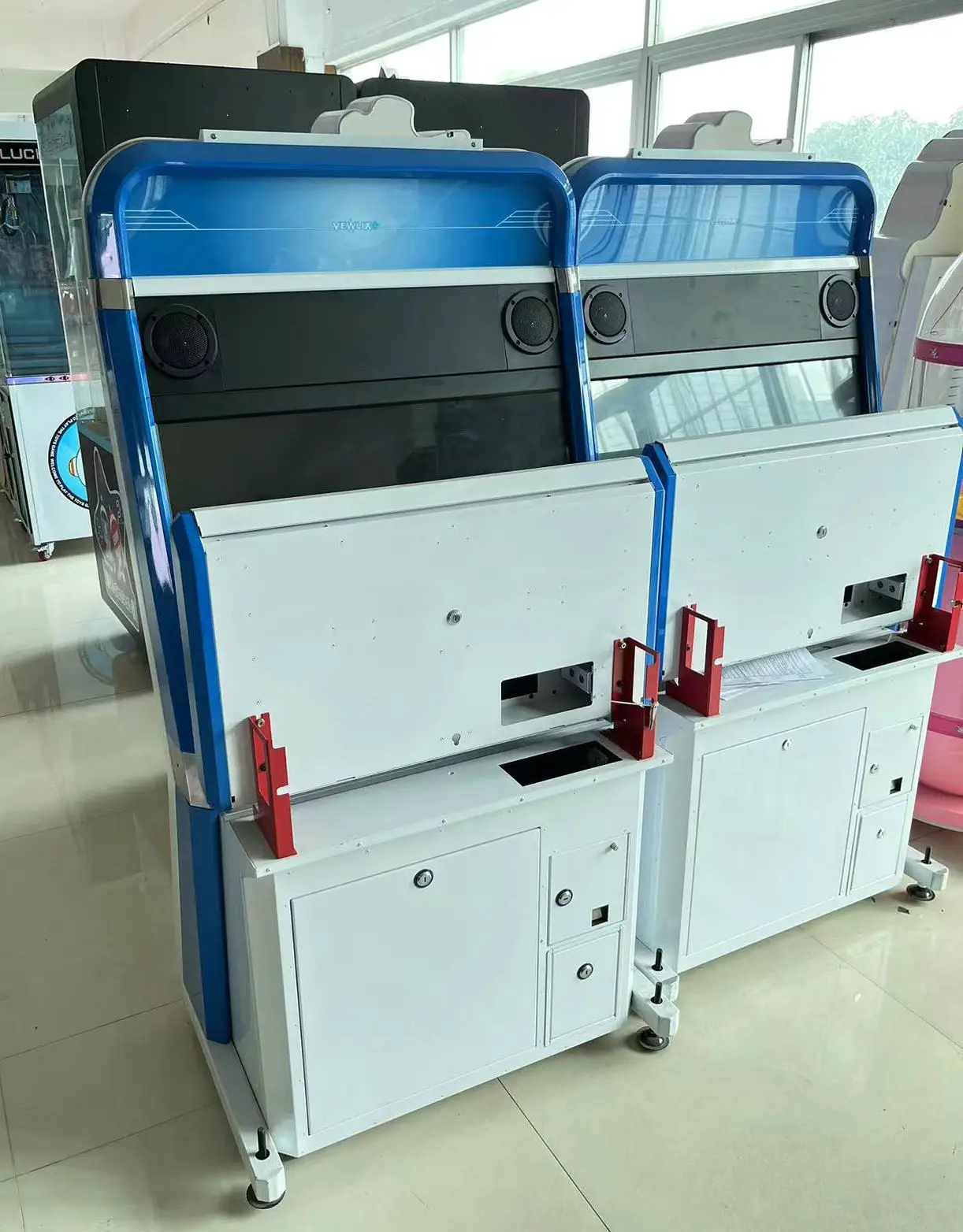 플레이펀 코인 지폐 프리 플레이 가능 철권 스트리트 파이터 뷰릭스 3D 아케이드 게임기