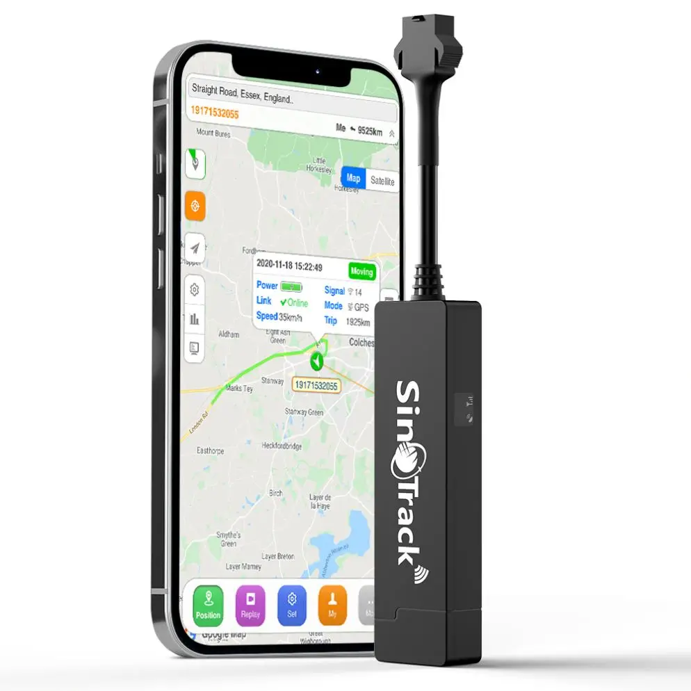 SinoTrack ST-901A Google Map Gps Tracking Device For Electric Scooter Bicycle GPS Tracker Car With Free GPS Tracking System
