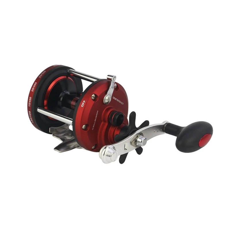 Distant Wheel Large Sea Fishing Reel Saltwater 12BB+1 Bearing