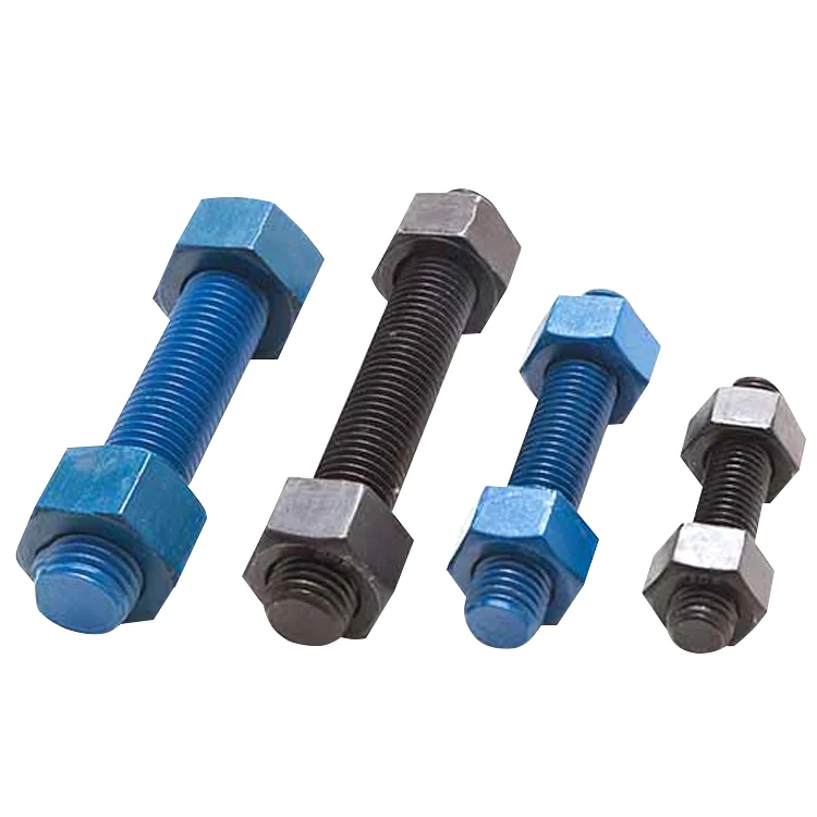 Astm A354 Grade Bg Electroless Nickel Plating Din 975-1 M10 Threaded ...