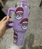 Papá Noel morado